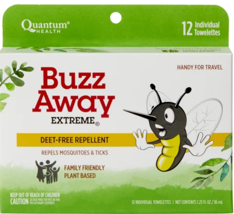 Buzz Away Extreme® Towelettes, 12 count