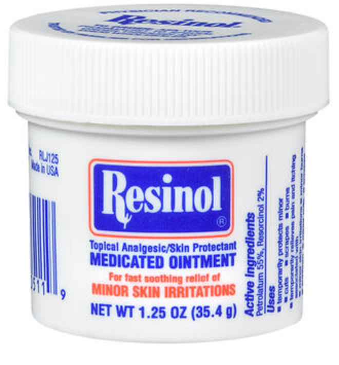 RESINOL TOPICAL ANALGESIC/SKIN PROTECTANT MEDICATED OINTMENT