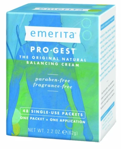 Pro-Gest Cream (Paraben Free) 2 Oz By Emerita