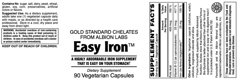 Easy Iron, 25 mg