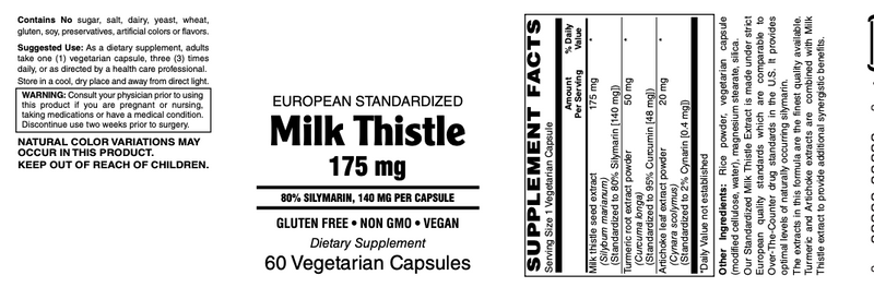 Milk Thistle, 175mg