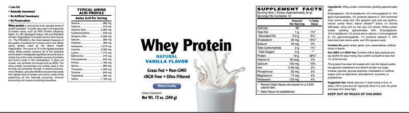 Whey Protein - Vanilla