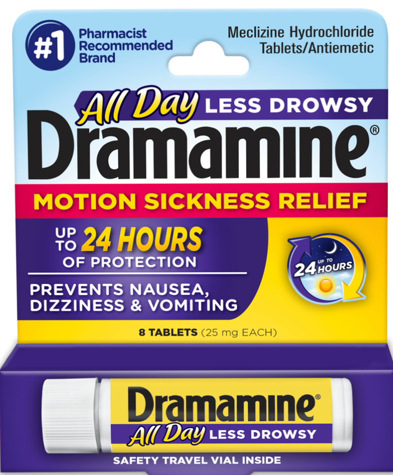 Dramamine All Day Less Drowsy