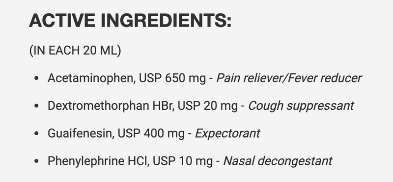 Maximum Strength Severe Multi-Symptom Cough Cold + Flu