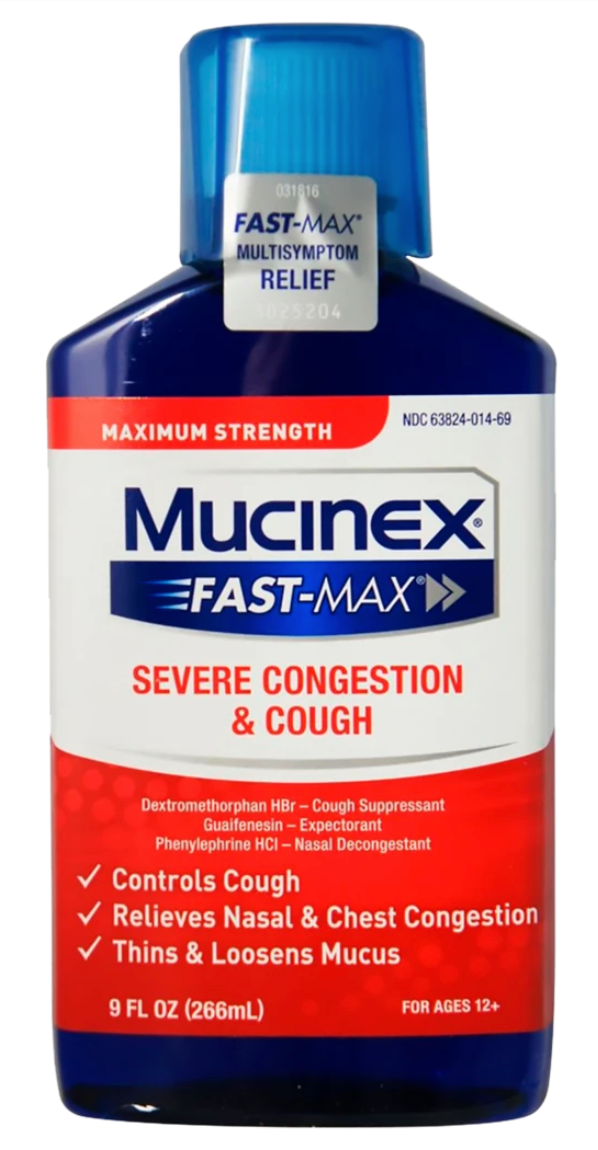 Fast-Max® Severe Congestion & Cough Liquid