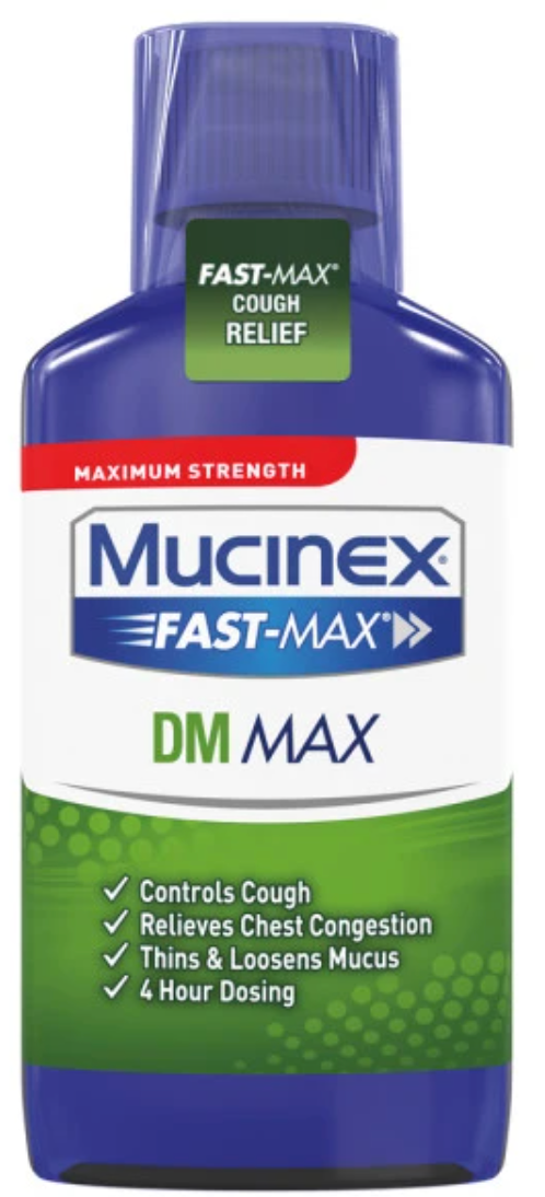 Maximum Strength Mucinex® Fast-Max® DM Liquid, 6oz.