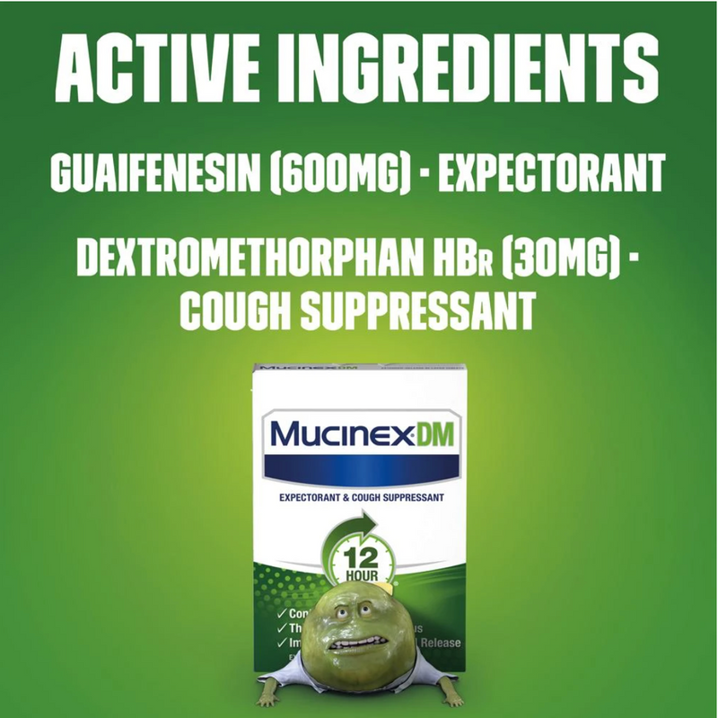 Mucinex® DM 12 Hour Extended Release Bi-Layer Tablets