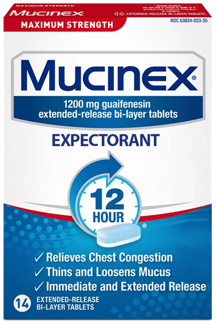 Maximum Strength Mucinex® 12 Hour Extended Release Bi-Layer Tablets