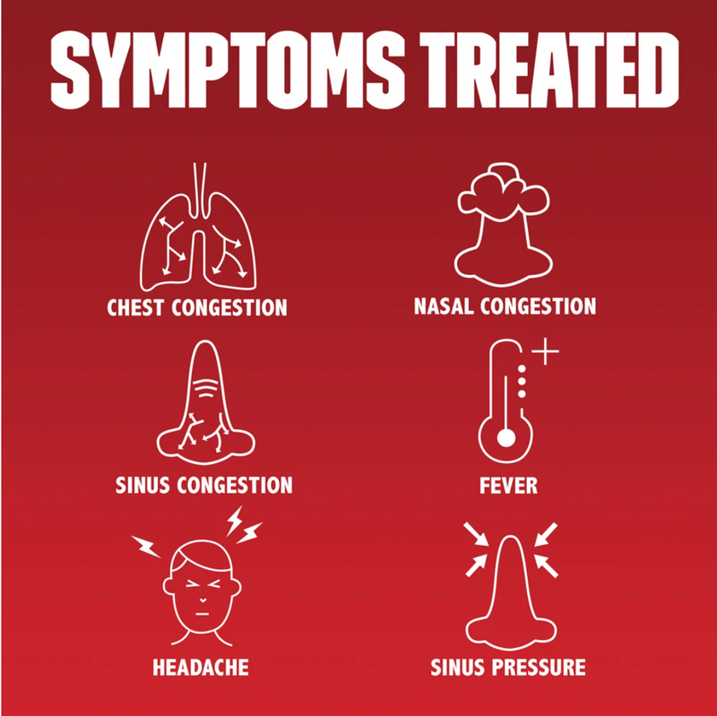 Mucinex® Maximum Strength Liquid Sinus Congestion Medicine