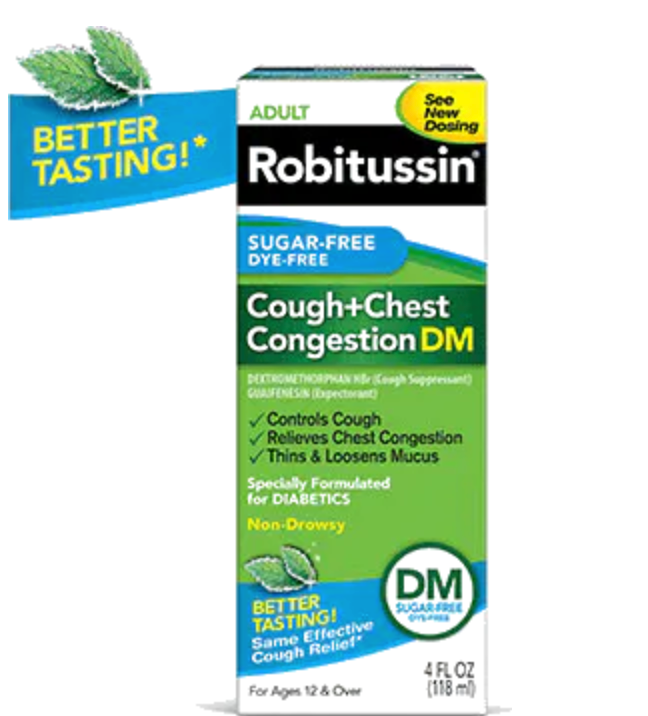 Sugar Free Cough + Chest Congestion DM