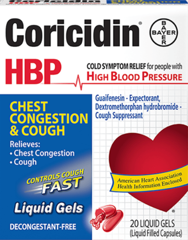 CORICIDIN® HBP Chest Congestion & Cough