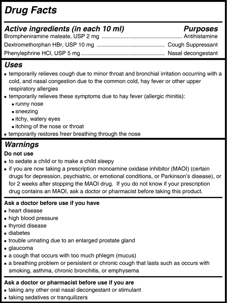 Children’s Dimetapp® Cold & Cough