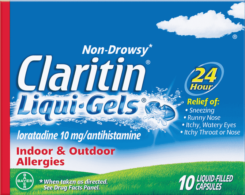 Claritin® Liqui-Gels® Capsules 24-Hour