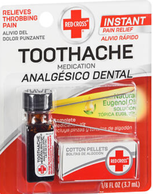 RED CROSS TOOTHACHE DROP 1/8OZ