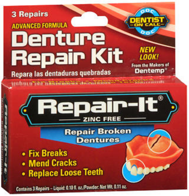 REPAIR-IT DENTURE REPAIR KIT