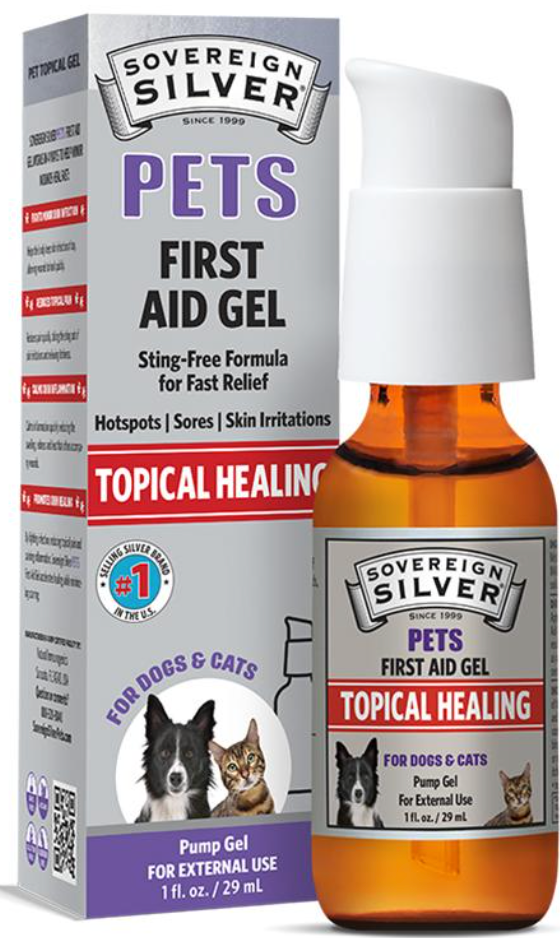 Sovereign Silver PETS First Aid Gel