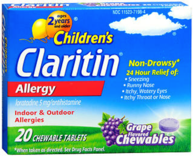 Children’s Claritin® Chewables 24-Hour