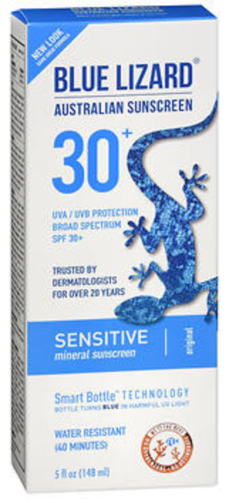 BLUE LIZARD AUSTRALIAN SUNSCREEN SPF 30+ SENSITIVE