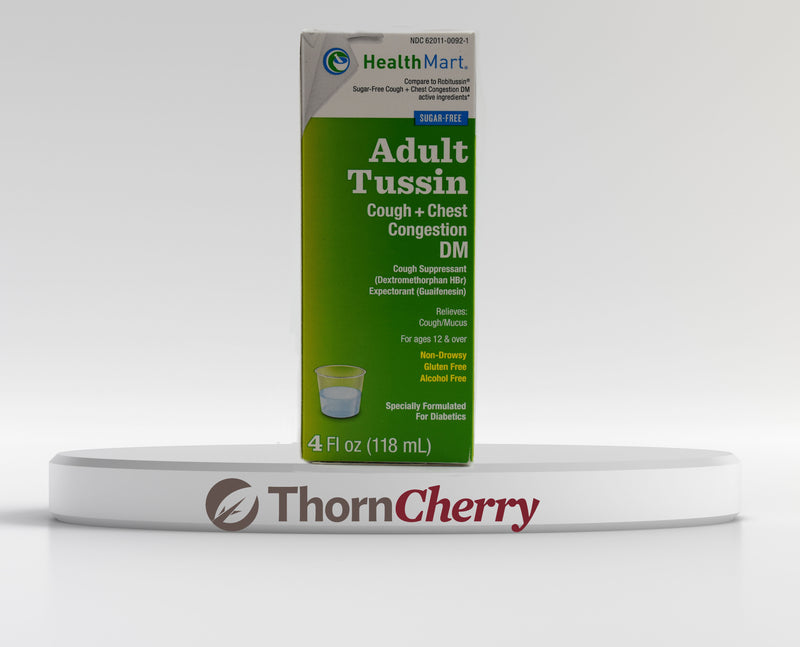 Adult Tussin DM Clear Sugar Free