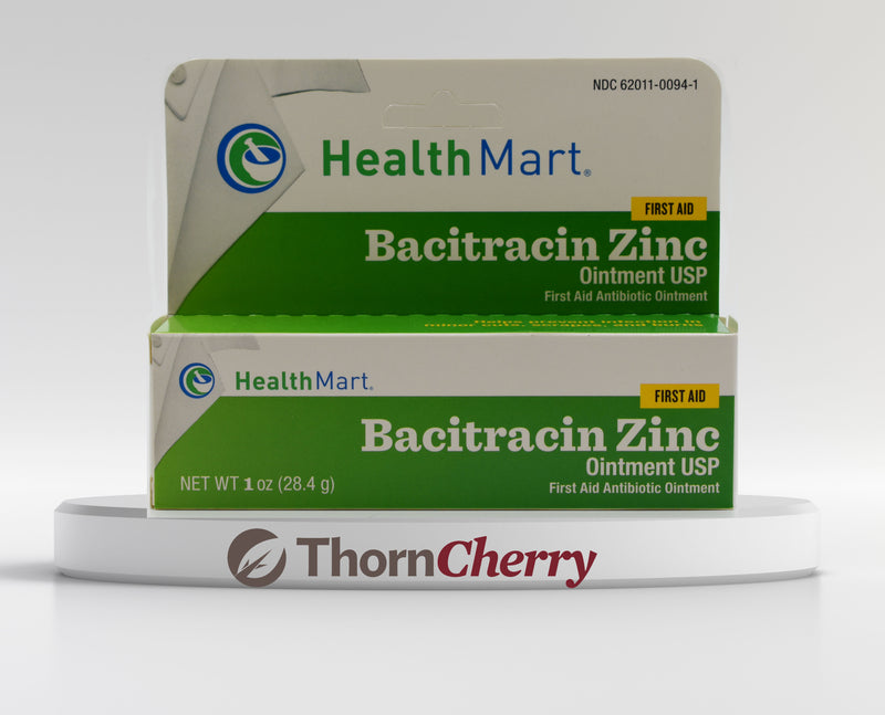 HEALTH MART PHARMACY BACITRACIN ZINC  FIRST AID ANTIBIOTIC