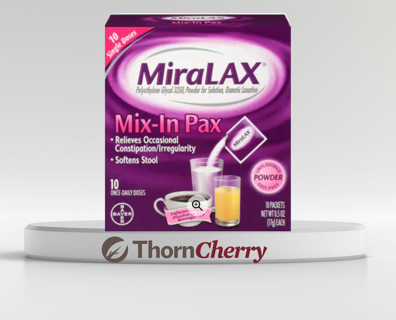 Miralax Mix and Pax