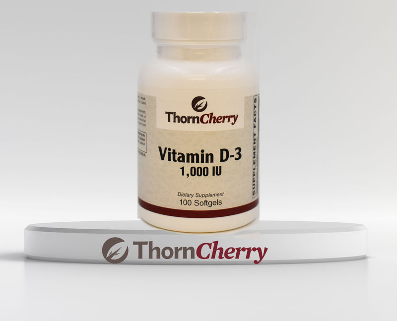 Vitamin D-3, 25 mcg (1,000 IU)